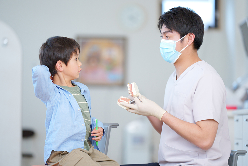 怖がらせない事を大事にしています